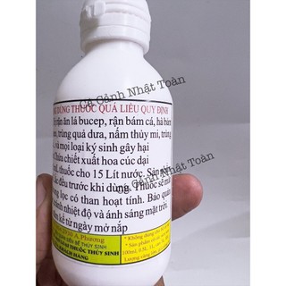 Diệt ký sinh trùng, diệt trùng mỏ neo,  rận cho bể cá cảnh Nuphar (Chai 120ml)