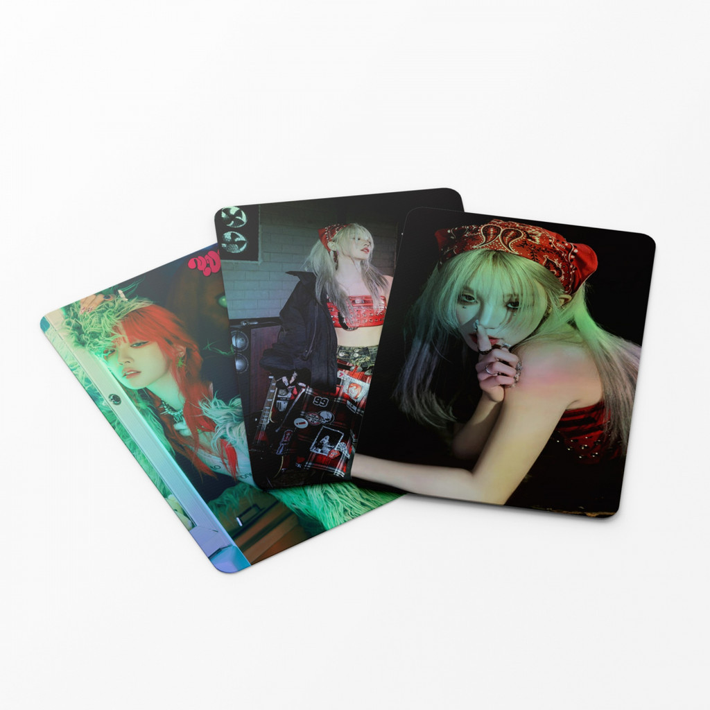 Linxx 55 Chiếc (G) I-DLE YUQI Album Lomo Card Kpop Photocards Bưu Thiếp Series