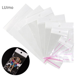 Luimo 100 Chiếc Nhựa Cói Trong Suốt Túi Đóng Gói Nhỏ Cho Trang Sức Vòng Tay Vòng Bảo Quản Hiển Thị Người Tổ Chức SBS