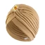 BORAGETE Phụ Kiện Mũ Ấn Độ, Mũ Xoắn Retro Dân Tộc Turban Mũ, Băng Đô Quấn Turban Mũ Nữ