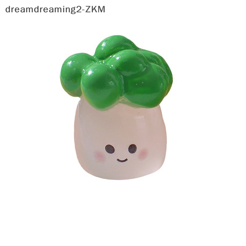 [dreamdreaming] 1Pc Rau Dạ Quang Trang Trí Hoạt Hình Nấm Bí Ngô Bông Tuộc Búp Bê Cà Chua Micro Phong Cảnh Nhà Búp Bê Thu Nhỏ [zkm]