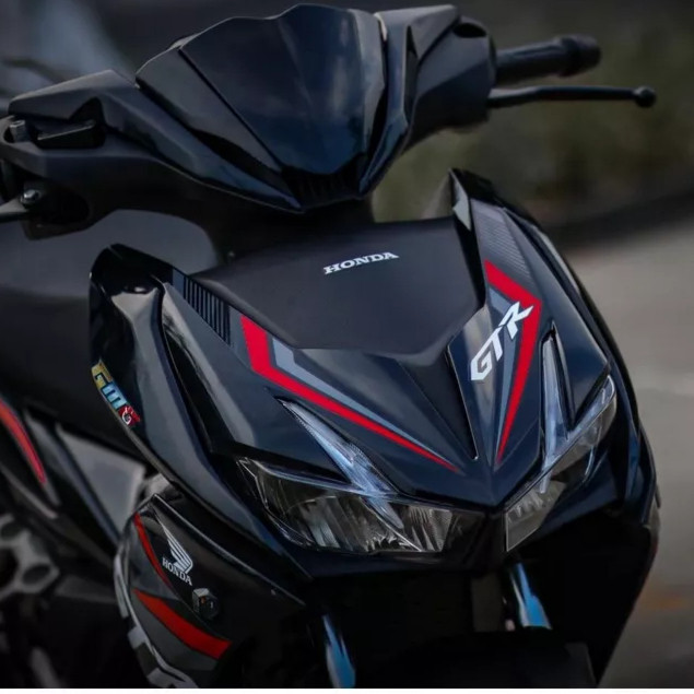 Decal Tem Rời Xe Honda Winner X V2 GTR Đỏ Đen 2023 Shopee Việt Nam