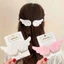 Kẹp Tóc Sang Trọng BORAGETE, Kẹp Tóc Cosplay Màu Hồng Ngọt Ngào, Phụ Kiện Tóc Y2K Mũ Thiên Thần Cánh Vịt Kẹp Bé Gái