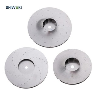 Quạt động cơ máy hút bụi Lỗ 8mm 4.4 "/ 5" / 3.4 "Đường kính 112mm / 125mm / 87mm Nhôm