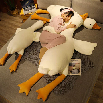 🦢 Gấu Bông Con Vịt🦢 Thú Nhồi Bông Gấu To Gối Con Vịt Nằm Sấp Cho Bé Má Hồng Trầm đồ Chơi Búp Bê Dễ Thương Con Ngỗng Gấu Bông Ngỗng Nhồi Bông Gấu Vịt Rẻ Gối Vịt đồ Chơi Nhồi BORAMMY