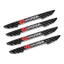 4 Cửa Xe Hyundai Dải Chống Va Chạm Tự Động Tay Cầm Phía Sau Gương Cản Miếng Dán Mới Trong Suốt Sợi Carbon Kết Cấu Chống Trầy Xước Miếng Dán Cho Creta Stargazer Ioniq 5 Santa