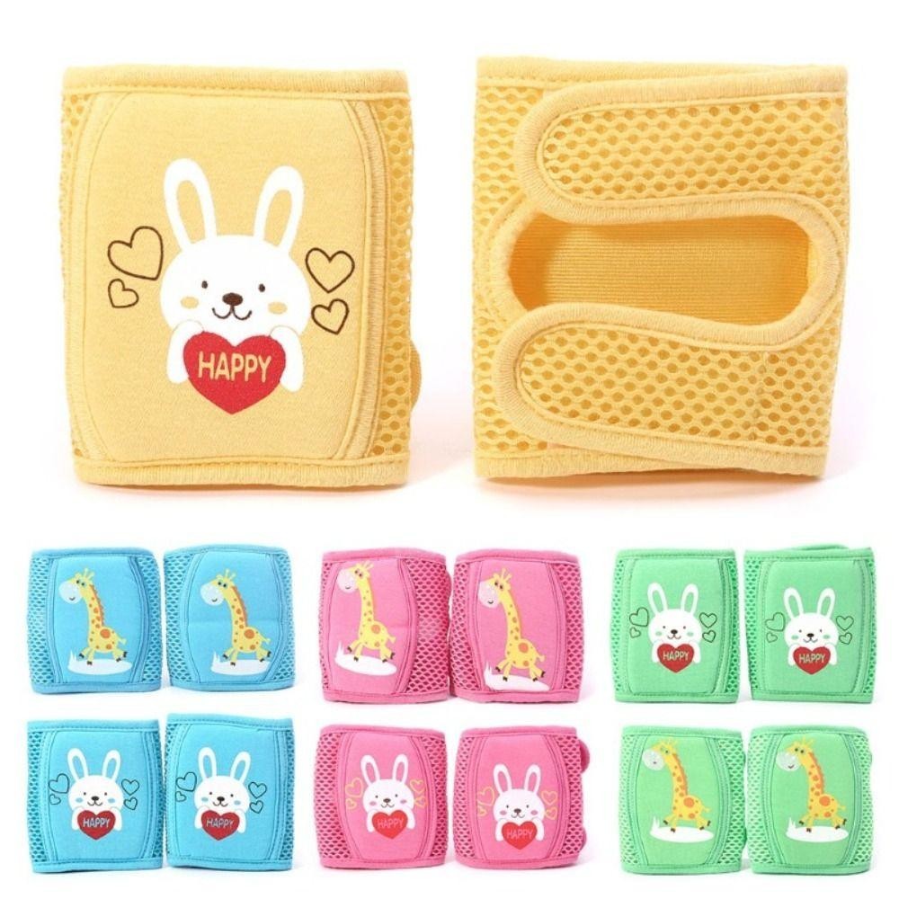 JVSUB Bao Tay Đầu Gối Cho Bé Tập Đi - Miếng Lót Knee Pad Cotton Polyester Hỗ Trợ Bé Sơ Sinh