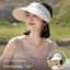 Mũ chống nắng YRBWD, Mũ mùa hè dành cho nữ có thể gập lại chống tia cực tím, Kem chống nắng thời trang có mũ có thể tháo rời Top Mũ bóng vành lớn có thể điều chỉnh