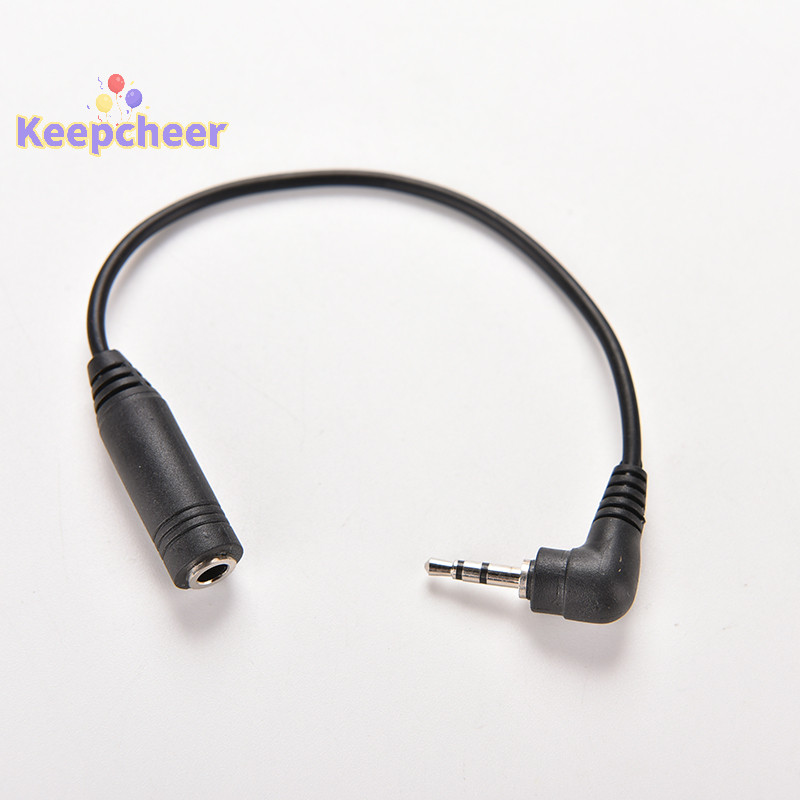[Keepcheer] Bộ chuyển đổi bộ chuyển đổi TRS âm thanh nổi 2,5mm sang giắc cắm nữ 3,5 mm [Mới]