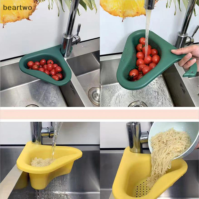 < Beartwo > Giỏ thoát nước thiên nga Bồn rửa chung Giỏ thoát nước nhà bếp Bộ lọc bồn rửa còn sót lại Đẹp
