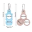 Móc treo ba lô, Khóa chai nước silicon dễ sử dụng bằng nhôm, Dụng cụ đi xe đạp di động Móc giữ chai nước uống