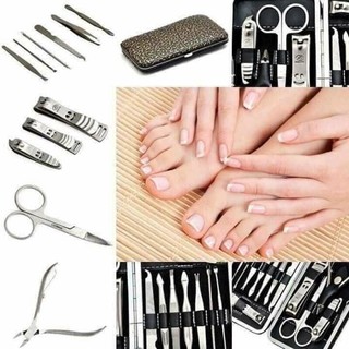 [XẢ] Bộ Kiềm Bấm Móng 12 Món có hộp xịn sắc bén tiện lợi️🐤 Siêu Thị Hoa