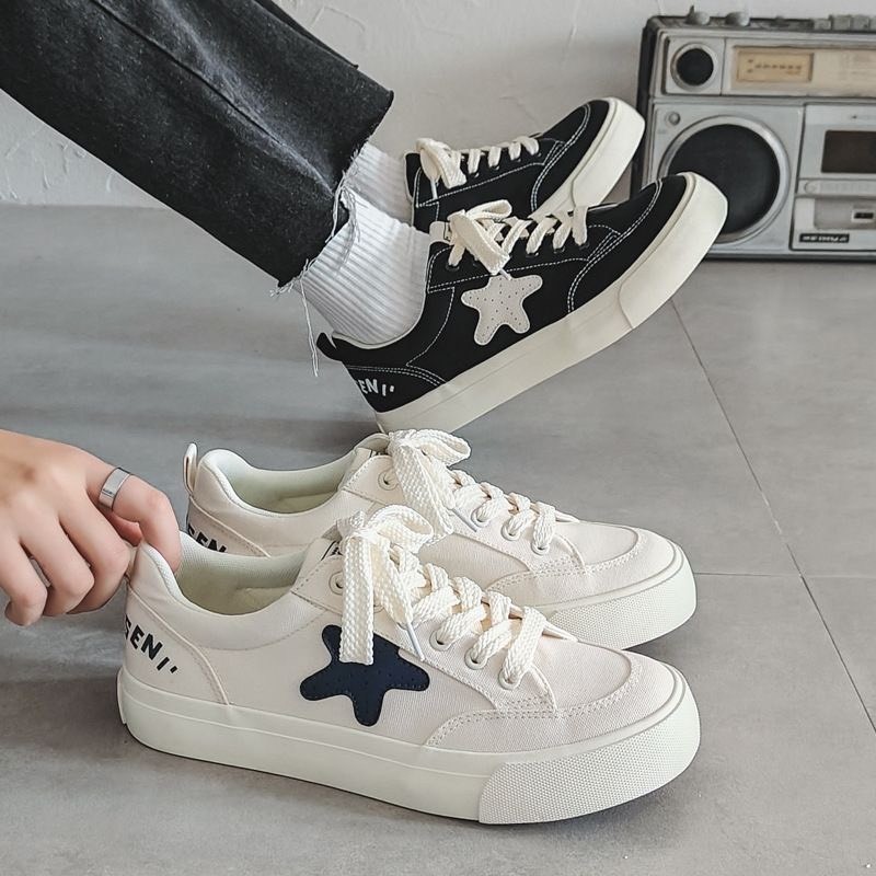 🔥Còn hàng🔥Giày thể thao nữ chất liệu vải canvas, thời trang phong cách hàn quốc