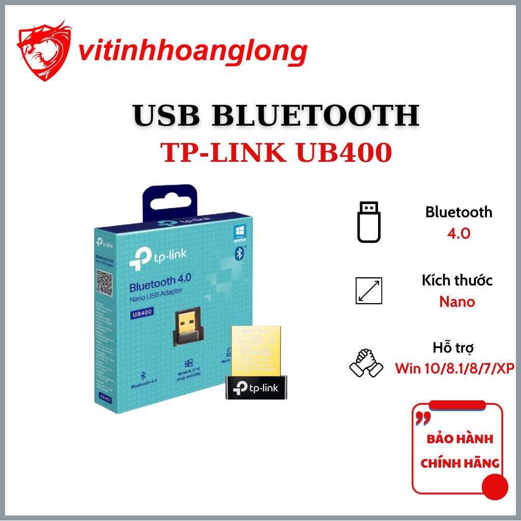 USB Bluetooth 4.0 Nano UB400 TP-Link - Hàng chính hãng | Shopee Việt Nam