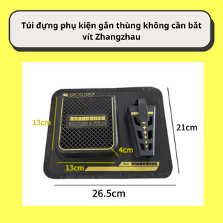 Túi đựng phụ kiện câu cá dán thùng hông cần bắt vít Zhangzhau