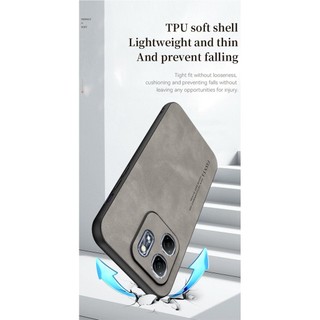 Infinix Hot 50i X6531 X6531B Smart 9 hd X6532 hot50i smart9 Vỏ chống rơi và chống sốc làm bằng da cừu chất lượng cao và vỏ cứng thân thiện với da