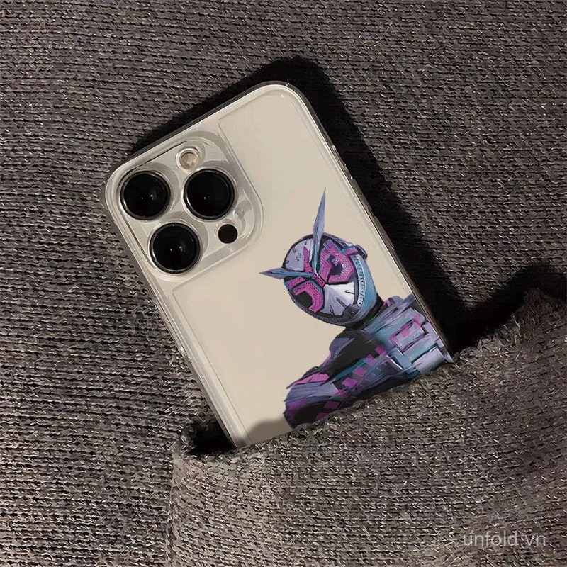 Ốp điện thoại phong cách tranh sơn dầu Kamen Rider phong cách anime QYJS tương thích với iPhone 16 15 14 13 PoMax 11 12 PRO X XS XR XSMAX 14 15 16 PLUS 7 8 Plus, ốp mềm trong suốt AQ0T
