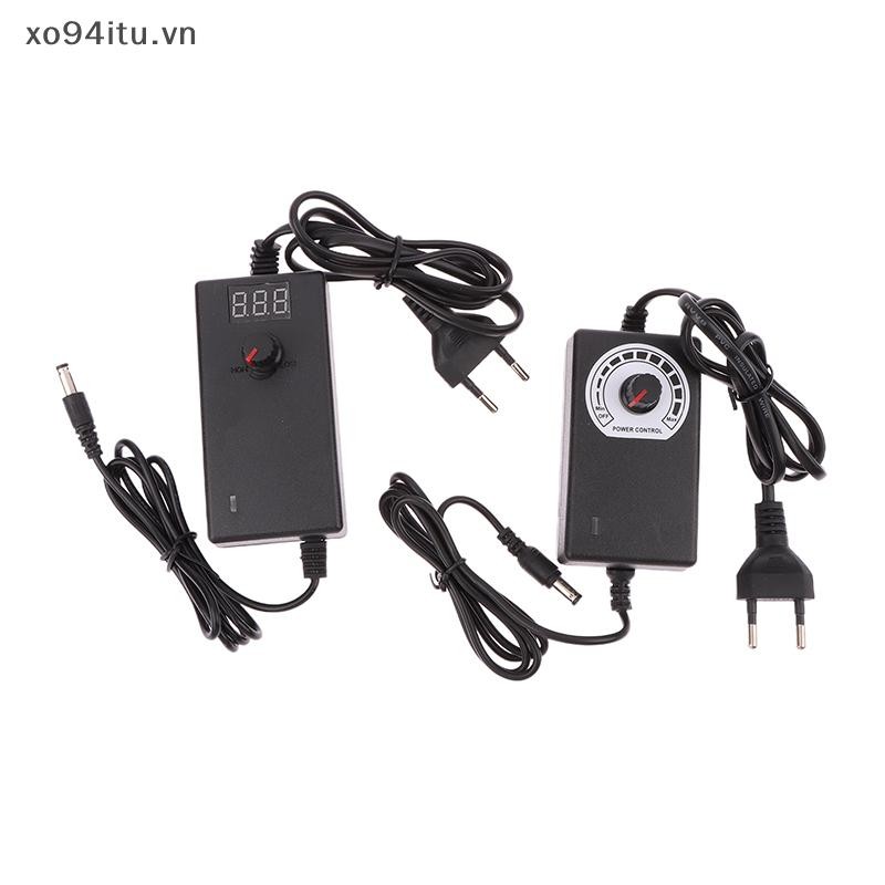 XOITU Có Thể Điều Chỉnh 3V 9V 12V 24V 1A 2A Đa Năng AC / Adapter Màn Hình Hiển Thị Điện Áp Điều Chỉnh Nguồn Điện Adatpor VN