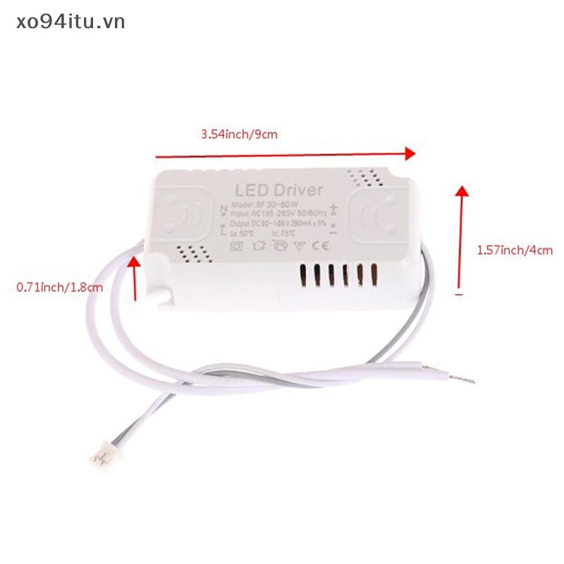XOITU LED Driver 300mA Board 8-24W 20-36W 30-50W 36-60W 50-70W 60-80W Bộ cấp nguồn LED chiếu sáng cho đèn led lái xe VN