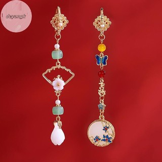 Deyangk Nữ Hanfu Vintage Trang Trí Tinh Tế Trang Trí Niche Thiết Kế Thanh Lịch Retro Sườn Xám Phụ Kiện VN