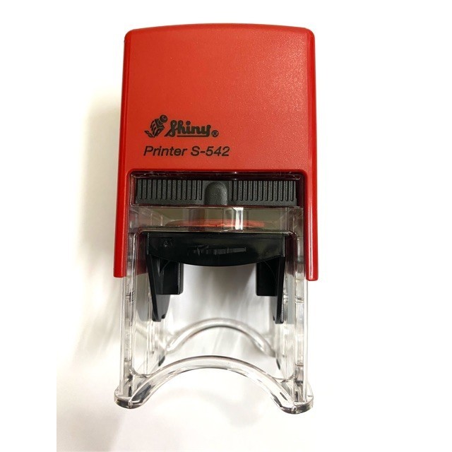 Tampon con dấu vuông công ty Shiny S-542-7 , R-542-7 / Khay mực dấu vuông Shiny S-542-7 , R-542-7