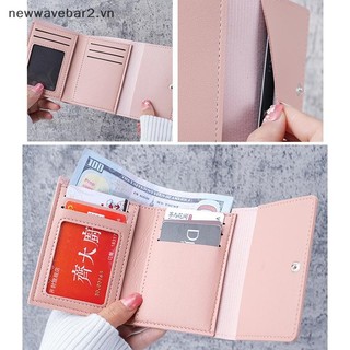 [Mới] Ví nhỏ ngắn dễ thương dành cho nữ Túi đựng thẻ gấp ba lần dành cho nữ Túi đựng thẻ Ví đựng tiền xu Ví nữ Túi hoạt hình.