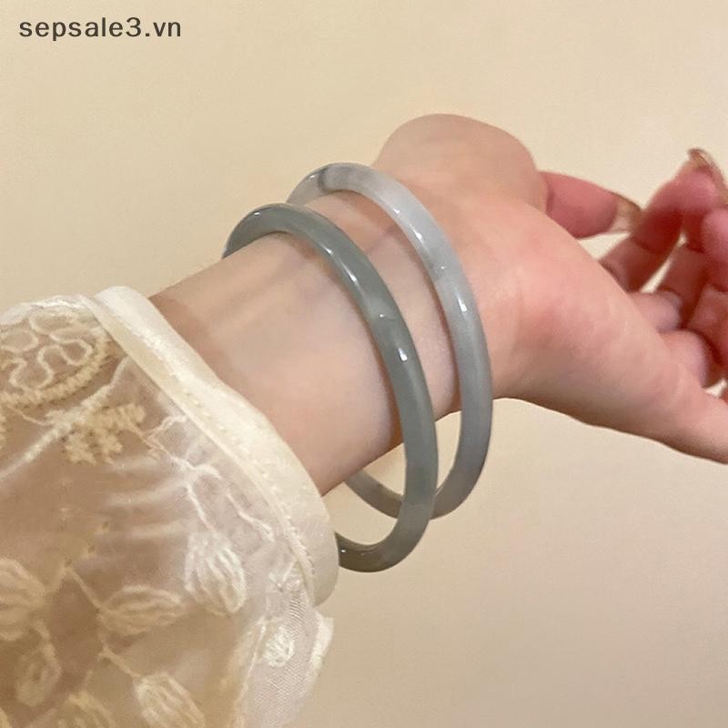 # Sepsale # Giả Đá Mã Não Vòng Tay Nữ Tinh Tế Phụ Kiện Thời Trang Vòng Tay Jingle Quà Tặng.