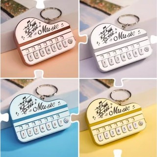 Mới Mini Piano Điện Tử Đàn Organ Móc Khóa Có Thể Chơi Ngoại Hình Cao Cấp Túi Đồ Chơi Chìa Khóa Ô Tô Mặt Dây Chuyền Tinh Tế Quà Tặng