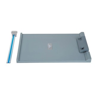 Giá đỡ đọc sách RISEDOT, Giá đỡ tài liệu để bàn bằng nhựa gấp, có kẹp có thể điều chỉnh Giá đỡ đọc A4 cho văn phòng / trường học / gia đình