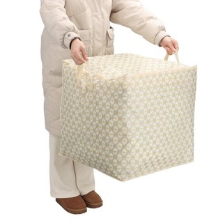Túi đựng chăn bông NEATNOOK, Thùng đựng quần áo dung tích lớn có thể gập lại, Túi đựng quần áo di động chống bụi có tay cầm Hộp đựng quần áo di chuyển cho gia đình