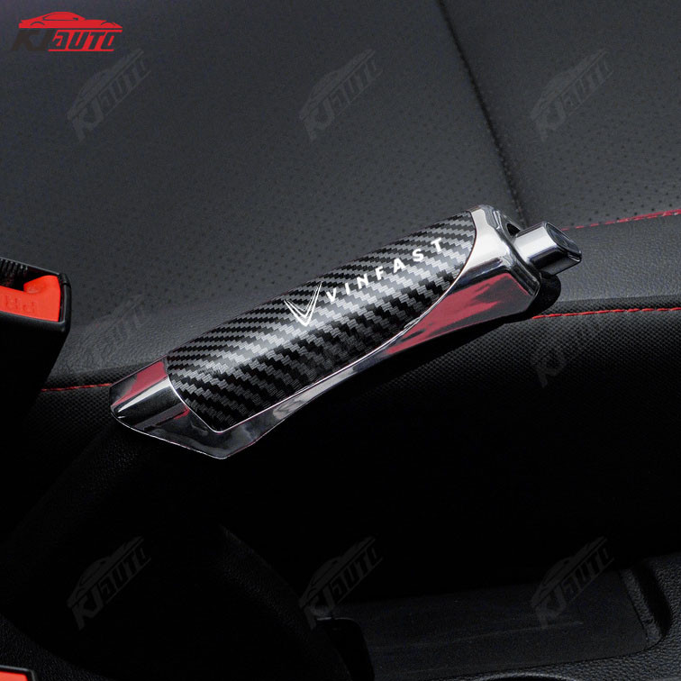 Vinfast Xe Phanh Tay Bao Sợi Carbon Trang Trí Phanh Bảo Vệ Phụ Kiện Phanh Thể Thao Cho VF 8 VF 9 VF E34 Lux A Fadil President SA VF E34