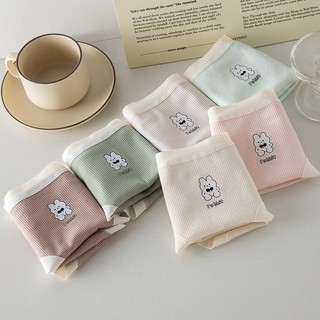 Quần lót nữ cotton cao cấp lớp lót kháng khuẩn quần chip bé gái họa tiết cute dễ thương gấu 7 màu