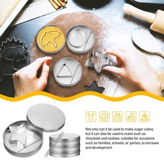 4 Đường Khuôn Bánh Quy Kẹo Bánh Quy Khuôn Sugar Game bộ Hàn Quốc Tổ Ong CookiesGame Bộ Mực Người Hâm Mộ Truyền Hình Hàn Quốc Và Trẻ Em thép không gỉ kim loại hợp kim nhỏ gọn dễ sử dụng