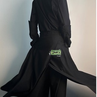 Rãnh Nam Màu Trơn Culottes Mới Thu Đông Nhật Bản Retro Rời Tất Cả Trận Đấu Quần