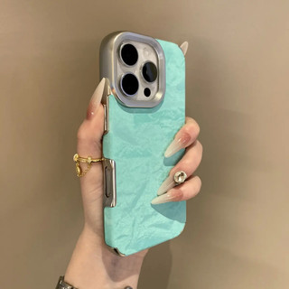 Ốp điện thoại di động họa tiết núi tuyết mạ điện sang trọng cho iPhone16 15 14 13 12 11 Pro Max chống sốc bảo vệ camera chống vân tay