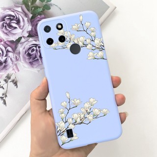 Dành Cho Realme C21Y C25Y Vỏ RMX3263 RMX3268 Bìa Mềm Họa Tiết Thời Trang Ốp Lưng Chống Sốc Cho RealmeC21Y RealmeC25Y
