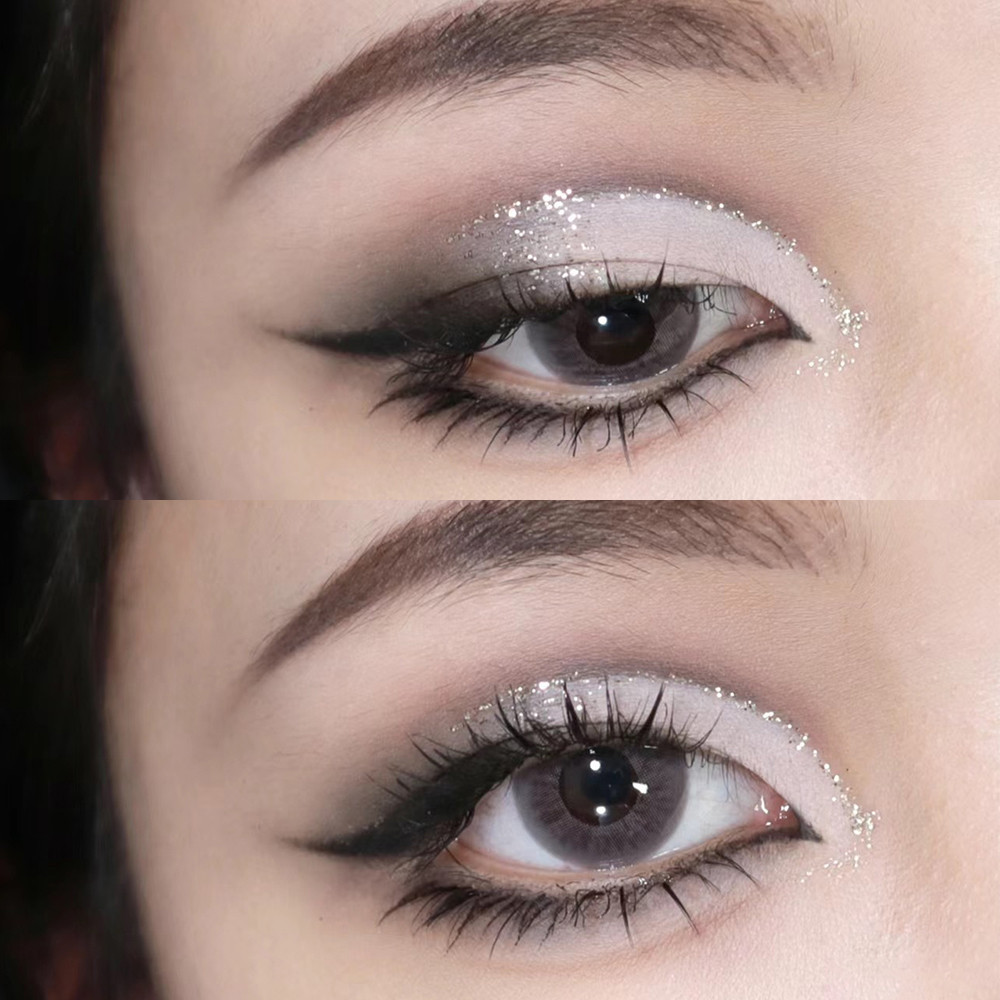 Bảng Phấn Mắt Đơn Sắc - Pearly Matte White Beige Highlights - Chống Thấm Nước Lâu Dài Làm Sáng - Phấn Mắt Shimmer Powder Pigment - Mỹ Phẩm Trang Điểm Da Mặt