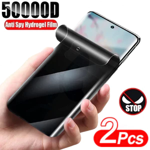 Redmi Note13 Note13Pro Note13Plus Note13RPro 2 Chiếc 5000D Chống Gián Điệp Riêng Tư Mềm Hydrogel Cho Redmi Note 13 13R Pro Plus 4G 5G Chống Trầy Xước Bảo Vệ Màn Hình Điện Thoại Phim Mềm Mờ