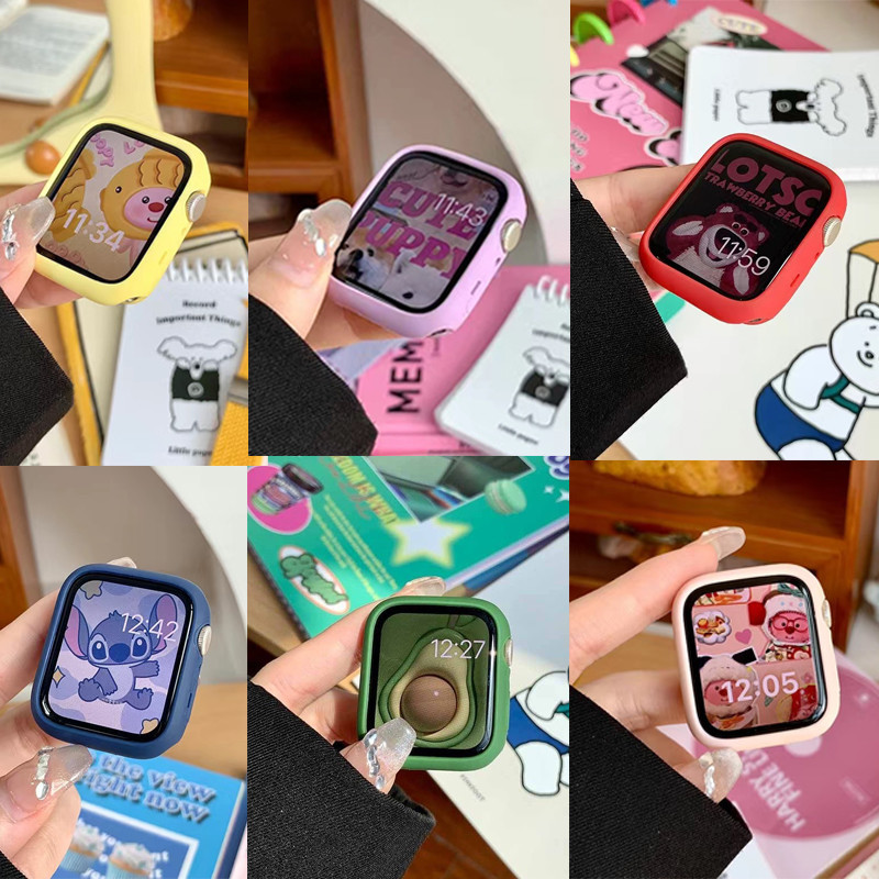 Kẹo Mềm Silicon Trong Suốt Bảo Vệ Series 11 Ốp Lưng Apple Watch Ultra 2 49mm Cho Series 9 41mm 45mm 8 7 6 SE 5 Vỏ Bảo Vệ S11 Cho iWatch 44mm 40mm 42mm 38mm Trong Suốt