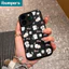 ibumpers Ốp Lưng Iphone Đẹp Coquette Màu Hồng Nơ Mèo Màu Đen in Hình Mỏng Ốp Điện Thoại Nhám Silicon Mềm Chống bẩn Chống sốc Cho 15 14 12 13 11 Pro Max IP 7 8 Plus Iphon X Xs XR Xs Max
