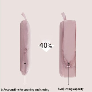 JOYFULLIFE Bảo quản hành lý, Túi nén quần áo đa năng khối lượng nhỏ, Túi du lịch Dacron chống bẩn dung tích lớn