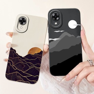Ốp Lưng Cho OPPO A17K TPU Mềm Họa Tiết Hoa Thời Trang Silicon Bảo Vệ Camera Vỏ Điện Thoại Cho OPPOA17K CPH2471 Vỏ