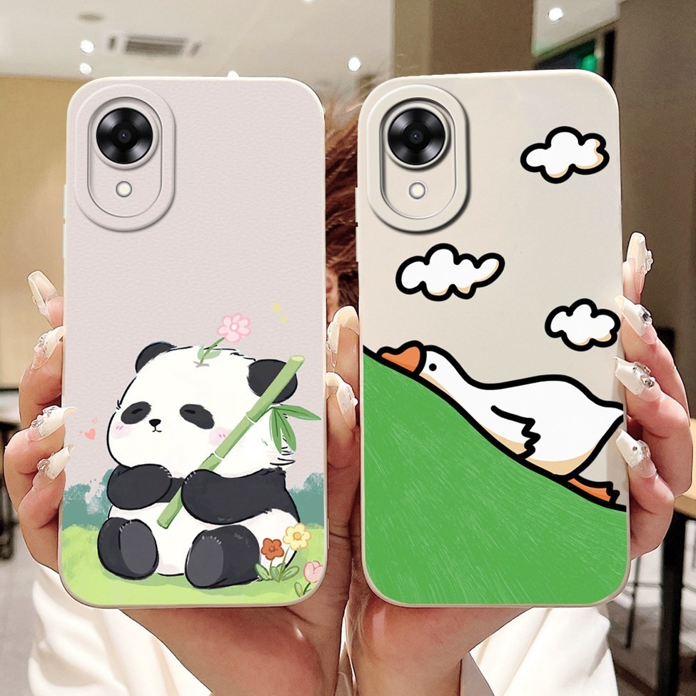 Ốp lưng Oppo A17k Thẩm mỹ Họa tiết mèo dễ thương Vỏ bảo vệ chống sốc mờ CPH2471