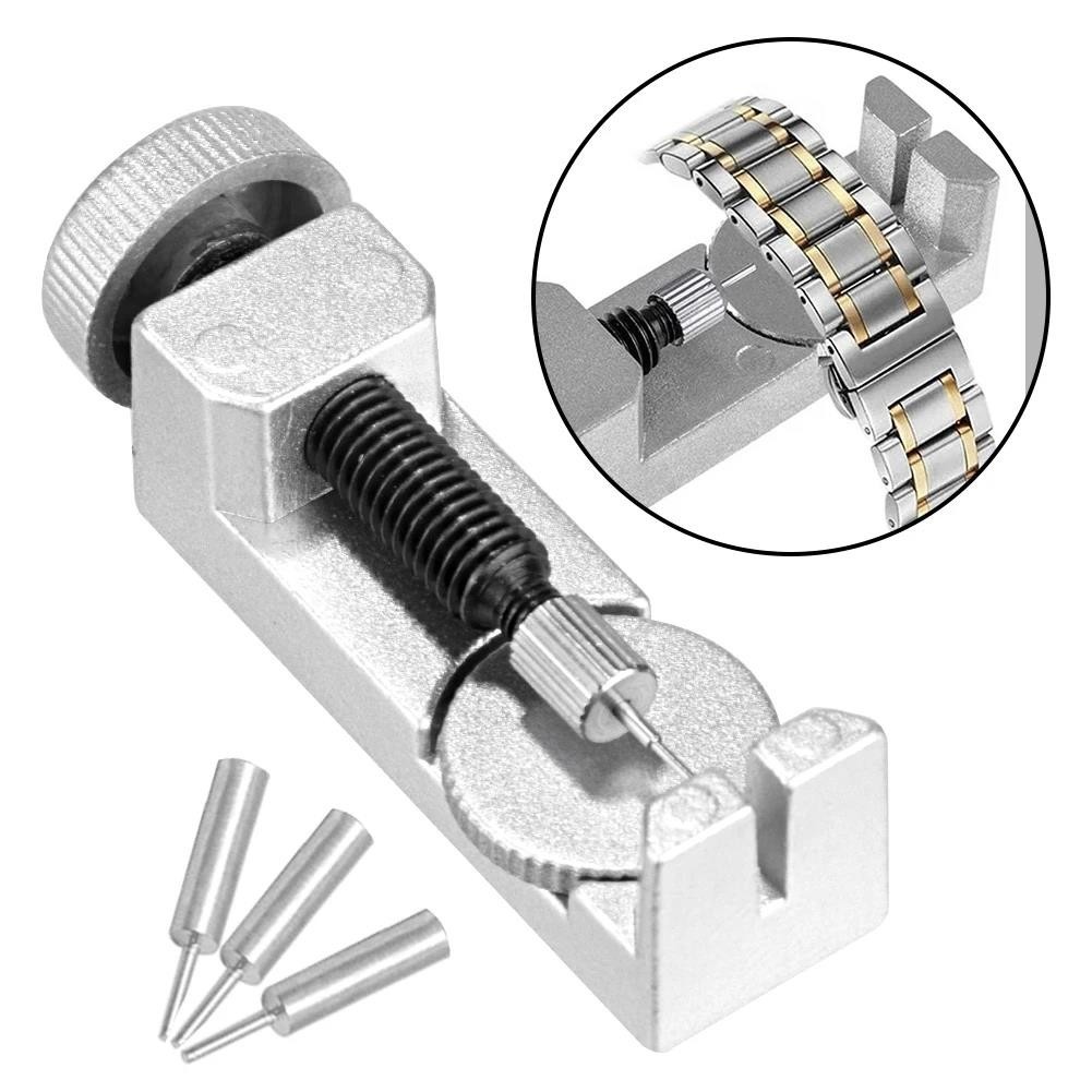 Hợp Kim Nhôm Dây Đồng Hồ Điều Chỉnh Đồng Hồ Bộ Điều Chỉnh Dây Đeo Tẩy Đồng Hồ Liên Kết Pin Tẩy Dụng Cụ Sửa Chữa Cho Đồng Hồ Có Thể Điều Chỉnh Đồng Hồ Kích Thước Dụng Cụ Loại Bỏ Phụ Kiện