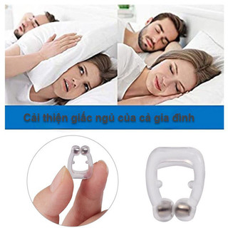 Set 5 cái Thiết bị kẹp mũi Silicon y tế hỗ trợ chống ngủ ngáy - Giúp cải thiện giấc ngủ cả gia đình GD001