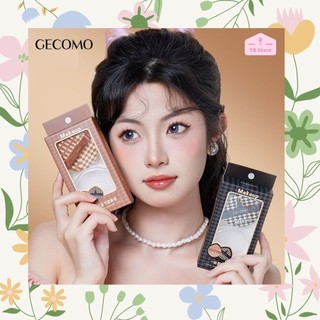 Mút tán phấn nền và cushion Gecomo phiên bản caro chess play bàn cờ cao cấp kèm hộp đựng