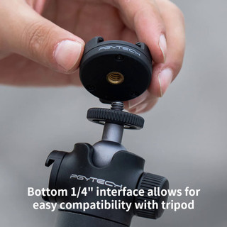 PGYTECH CapLock Bộ Camera hành động phát hành nhanh với giao diện 1 / 4 "Thiết kế khóa kép cho GoPro Insta360 DJI và điện thoại thông minh