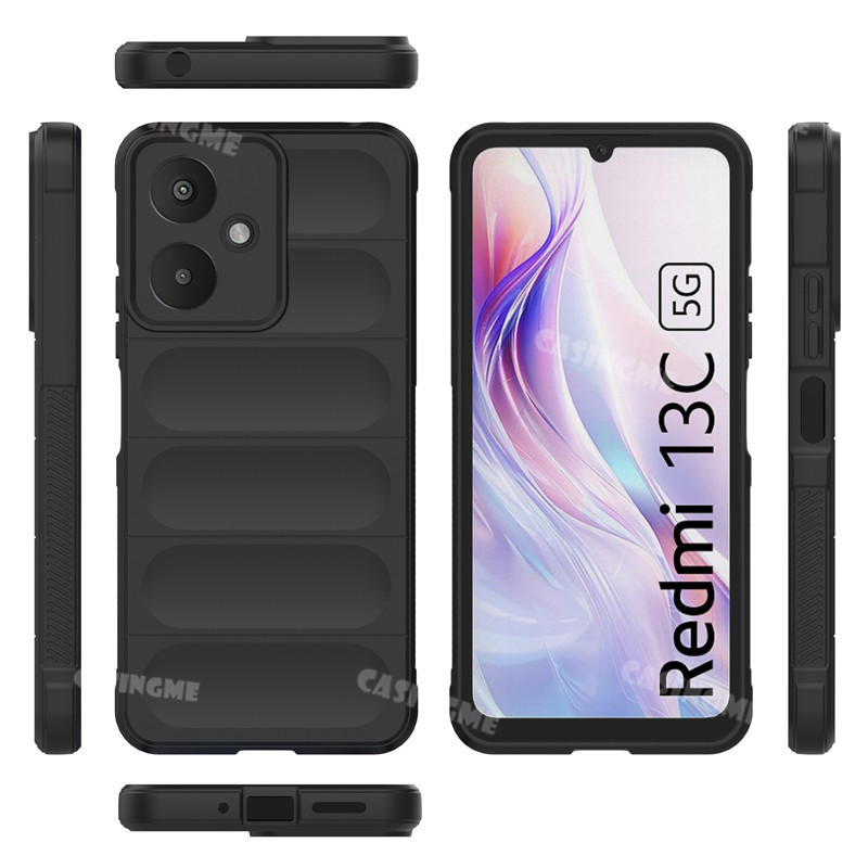 Redmi 13C 5G 2024 Vỏ Chống Sốc Silicon TPU Bảo Vệ Vỏ Điện Thoại Chống Rơi Cho Redmi 13C Redmi13C 13 C C C13 4G 5G 2024 Ốp Lưng Thân Thiện Với Da