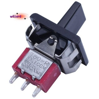 Ac 250V / 3A 125V / 5A Tạm Thời SPDT 3 Vị Trí Chuyển Đổi Công Tắc T80-R