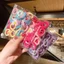 JVSUB 50 Cái / bộ Dây Cao Su, Dây Tóc Scrunchie Màu Kẹo, Nhẫn Khăn Co Giãn Bé Gái Nữ